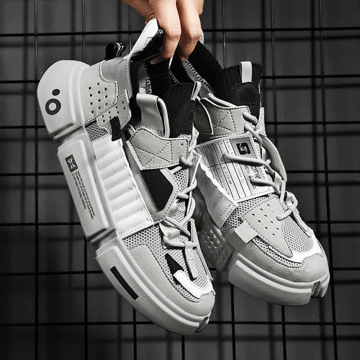 Pustende Mesh Sneakers for Menn