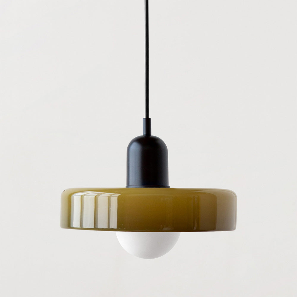 Fargerik takpendel i Bauhaus-stil - StiloGlas