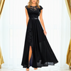 Lucienne - Elegant Maxikjole i Blonder