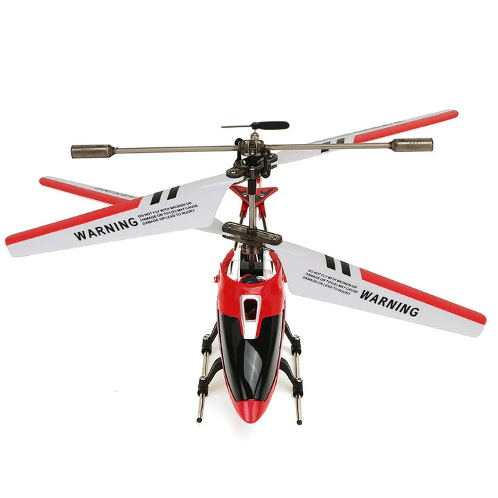 RC-helikopter Hercules Uknuselig 3,5CH mini RC-helikopter med gyroskop i karmosinrødt