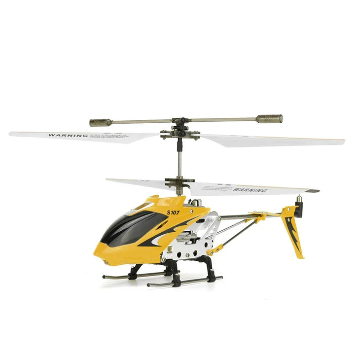 RC-helikopter Hercules Uknuselig 3,5CH mini RC-helikopter med gyroskop i karmosinrødt