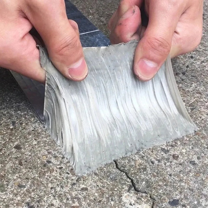 Vanntett Varmebestandig Tape - Tykkere Butyl-aluminiumstape for Reparasjon av Vegger, Bassenger og Tak - Selvklebende Tape
