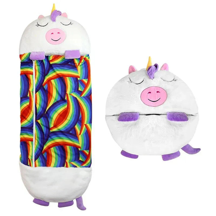 SleepyBuddy – Barnsovepose og kosetoy i ett