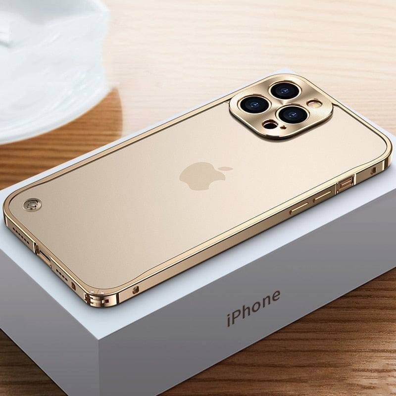 Metalldeksel til iPhone | Beskyttende deksel i aluminium