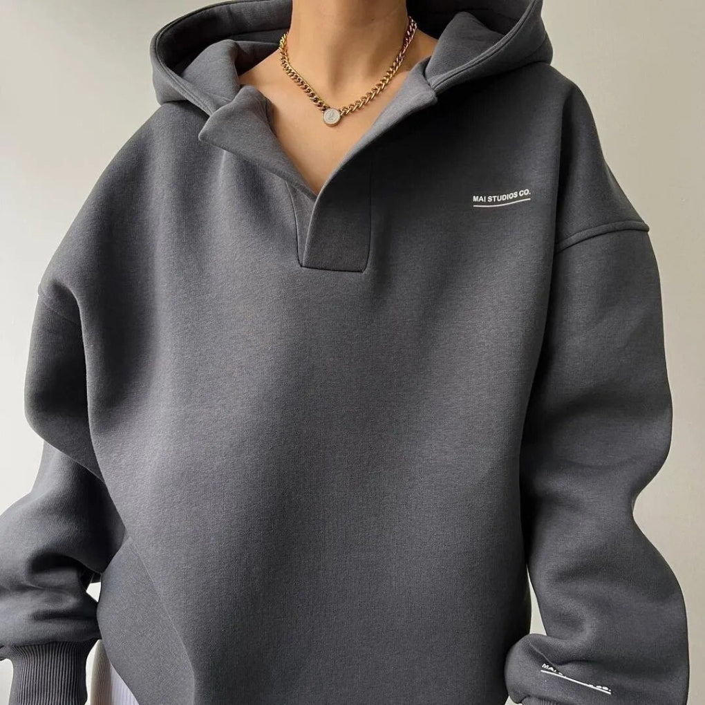 Moderne Dame Vinter Hoodie