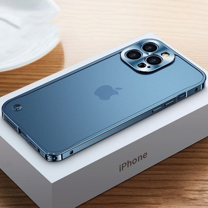 Metalldeksel til iPhone | Beskyttende deksel i aluminium