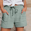 Kvinners Casual Lettvekts Shorts