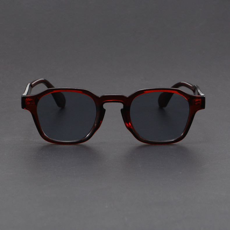 Firkantet Solbrille Retrodesign - Innfatning i Polykarbonat