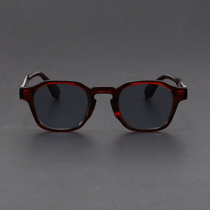 Firkantet Solbrille Retrodesign - Innfatning i Polykarbonat
