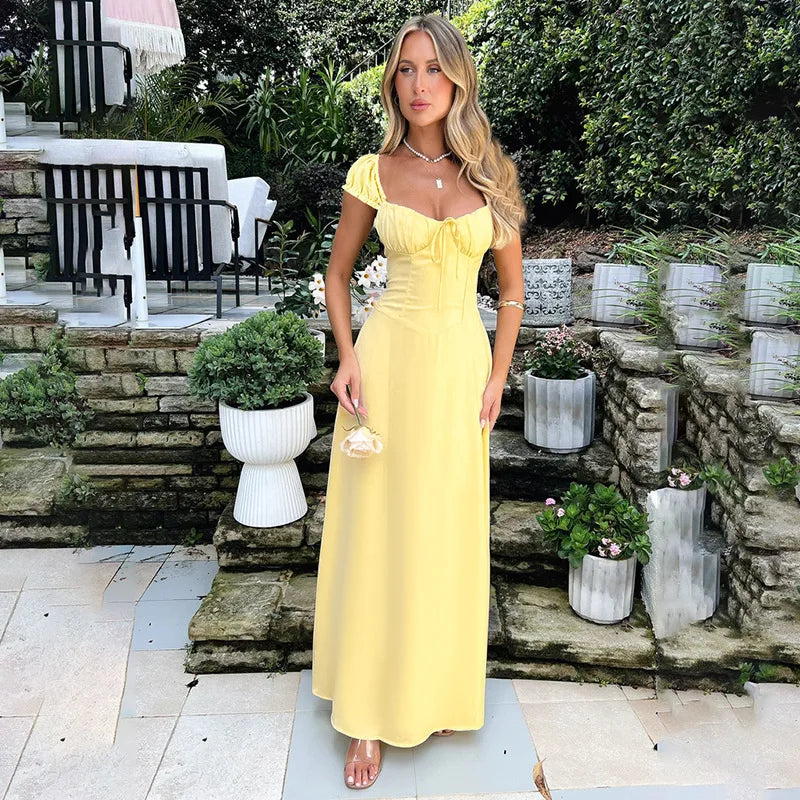 Kvinners Maxikjole Romantisk & Flowy