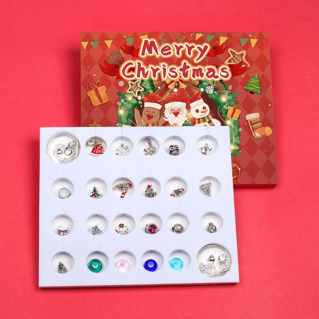Adventskalender med elegante smykker (2026-utgave) | En måned full av overraskelser