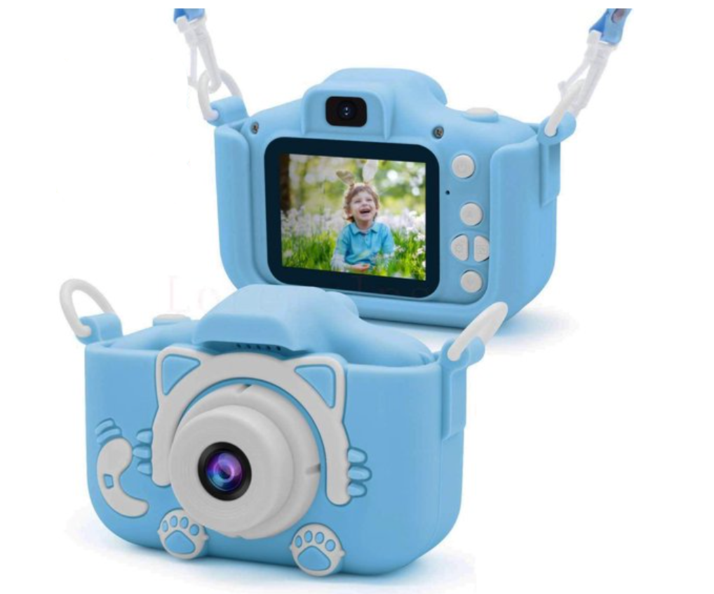 HD Mini Digital Kamera med Beskyttende Etui for Barn
