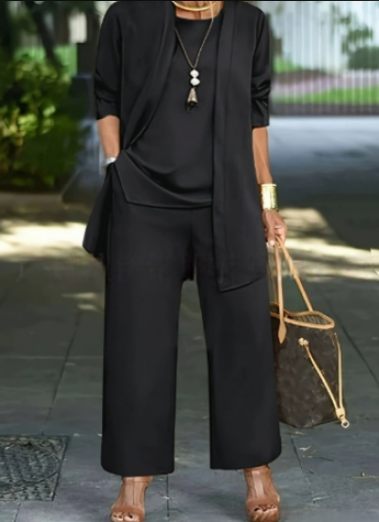 Stilig Forfinet Tre-Delt Dress