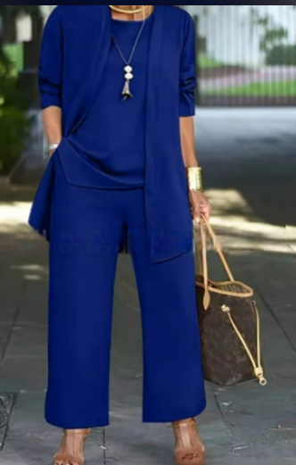 Stilig Forfinet Tre-Delt Dress