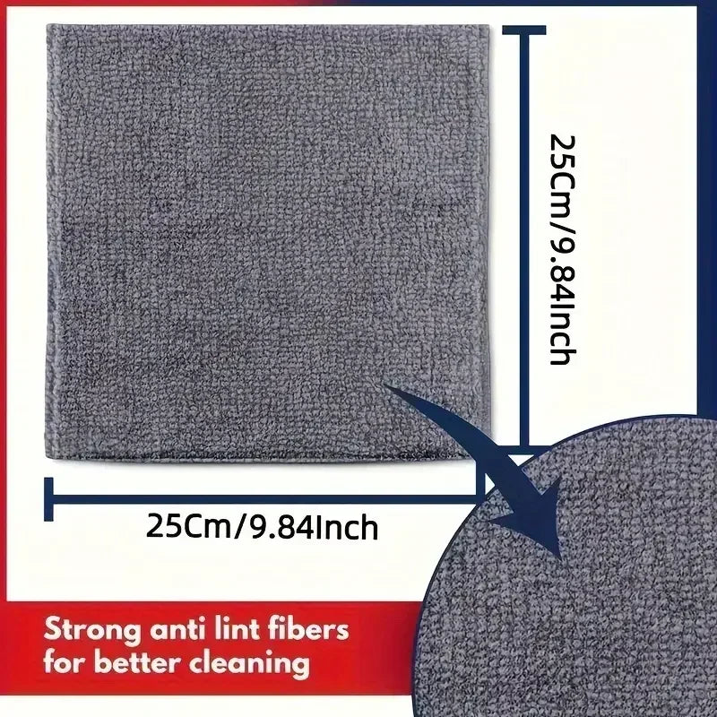 5-delers mikrofiberkluter – myke og absorberende, gjenbrukbare