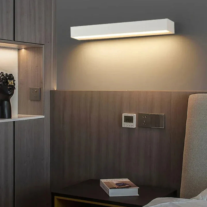 Solavella solcelle-vegglampe | 16 LED | Superlys og vanntett | For hage, balkong og husvegg | Varmhvit og kaldhvit