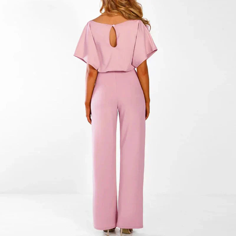 Elegant Kvinners Jumpsuit med Slank Liv