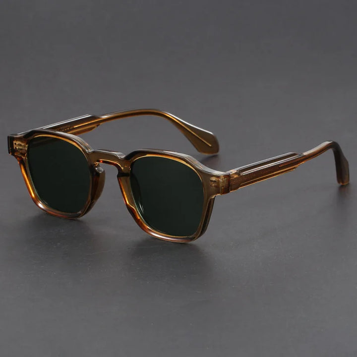 Firkantet Solbrille Retrodesign - Innfatning i Polykarbonat