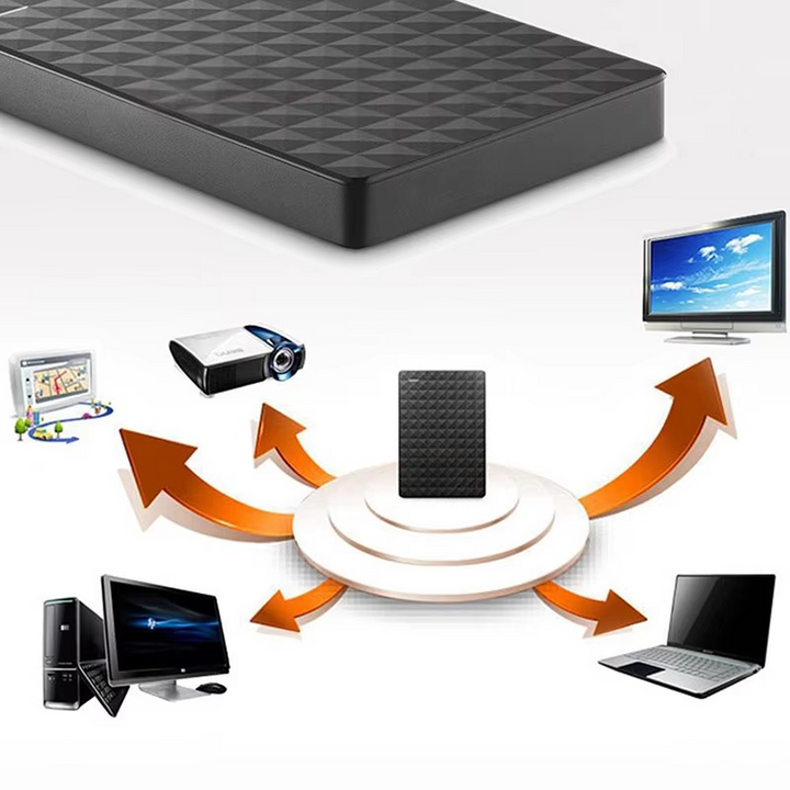 Ultrarask ekstern harddisk 8TB – Bærbar USB 3.0-lagringsløsning