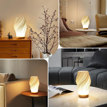 Luksus Design Svirl LED Bordlampe