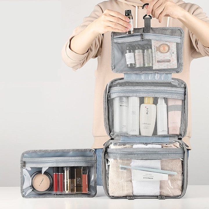 TravelTidy – Kompakt kosmetikkorganizer med 4 rom