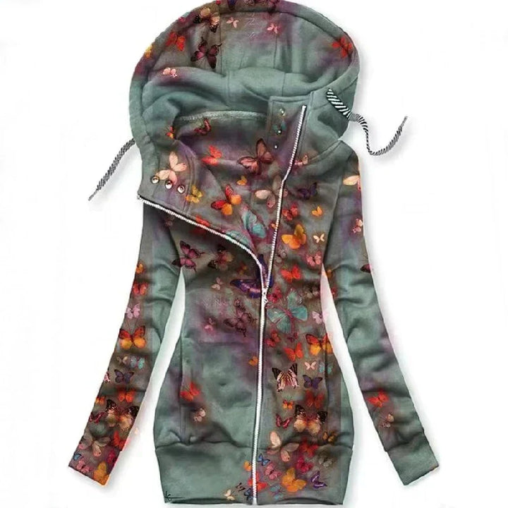 Butterfly Art-cardigan for kvinner – Alina