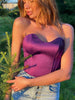 Elin – Stroppløs Korsett Crop Top