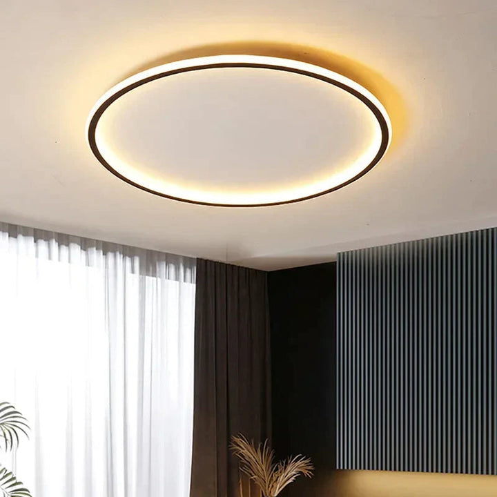 Rund LED-taklampe i skandinavisk stil | 1 lyskilde