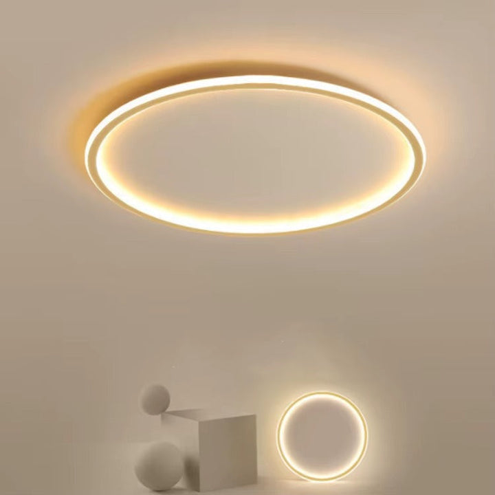 Rund LED-taklampe i skandinavisk stil | 1 lyskilde