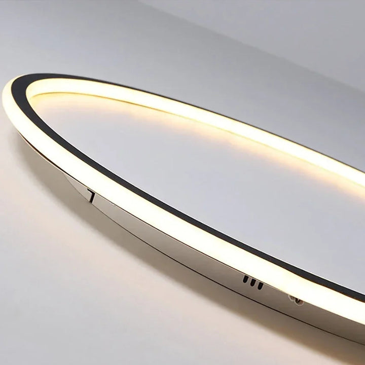 Rund LED-taklampe i skandinavisk stil | 1 lyskilde
