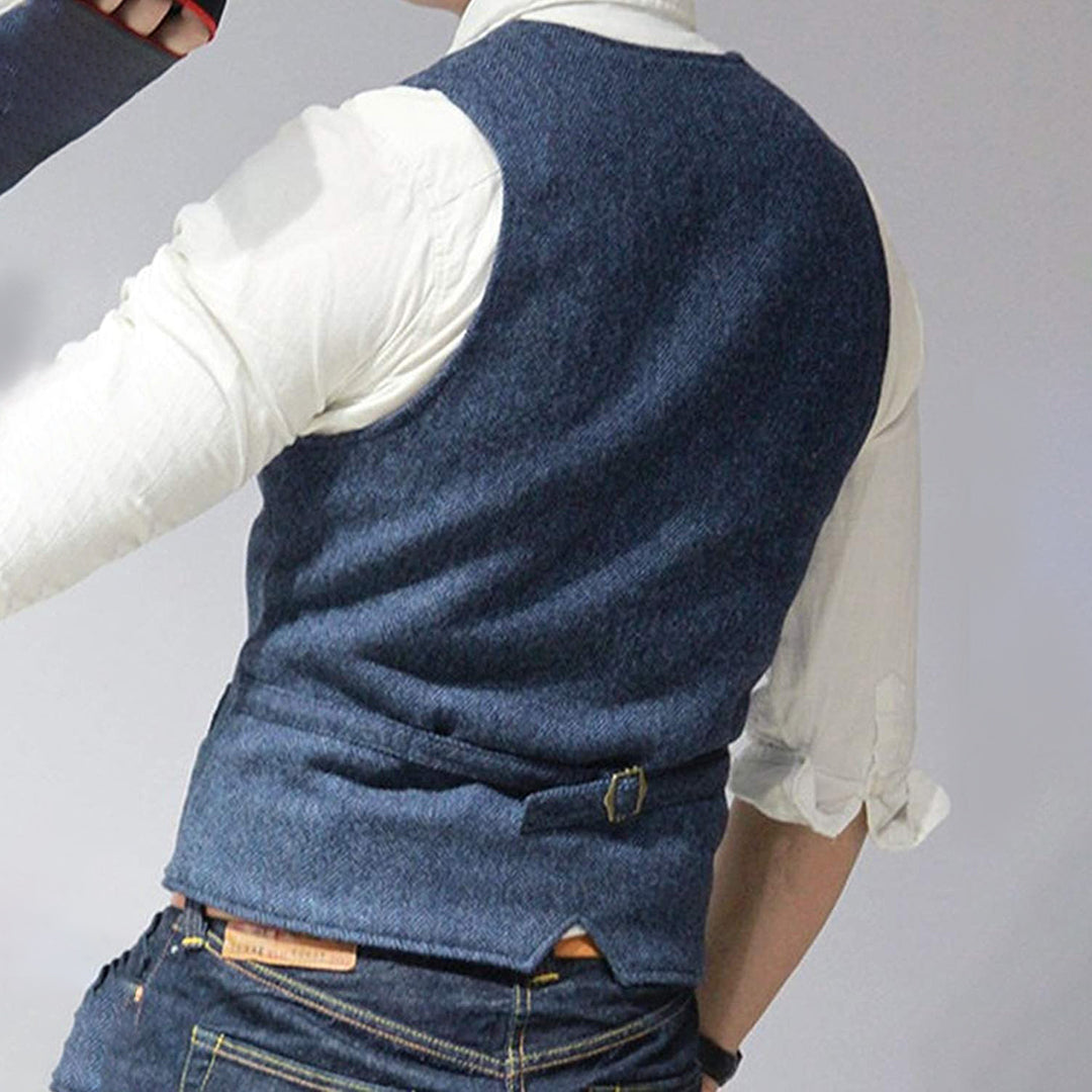 Herre Denim Vest