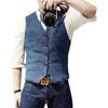 Herre Denim Vest
