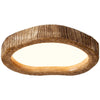 Rustikk LED-taklampe i trelook - Auralog