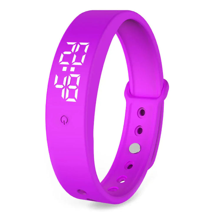 Smartklokke for menn og kvinner med fitness-tracker
