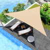 Solseil | Trekantet skyggeduk for terrasse | UV-beskyttelse og vannavvisende | AeriCover