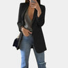 Lang Slim Fit Blazer for Kvinner – Tidløs Eleganse Møter Moderne Snekring