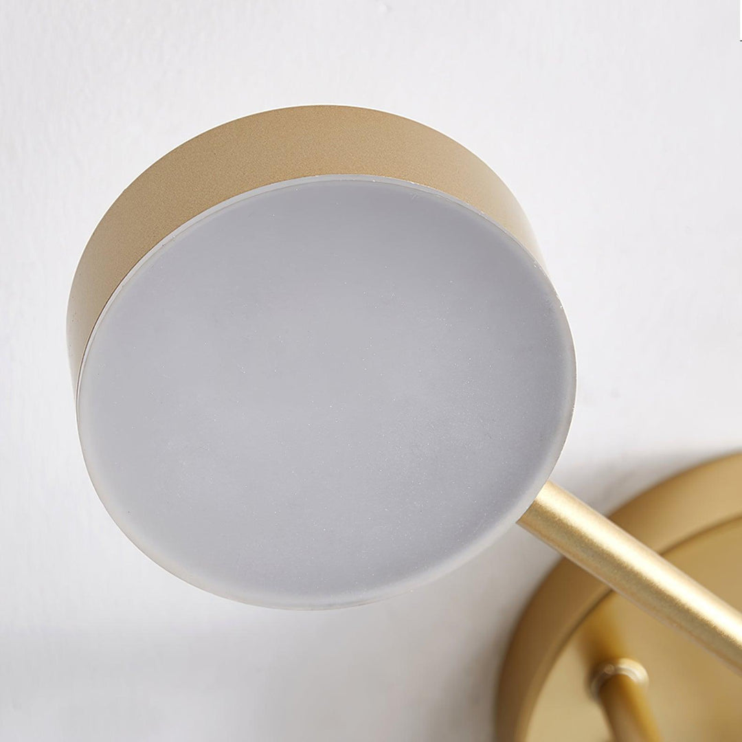 Taklampe Sputnik-design med Kryssende Armer og Sylindriske Lyspunkter
