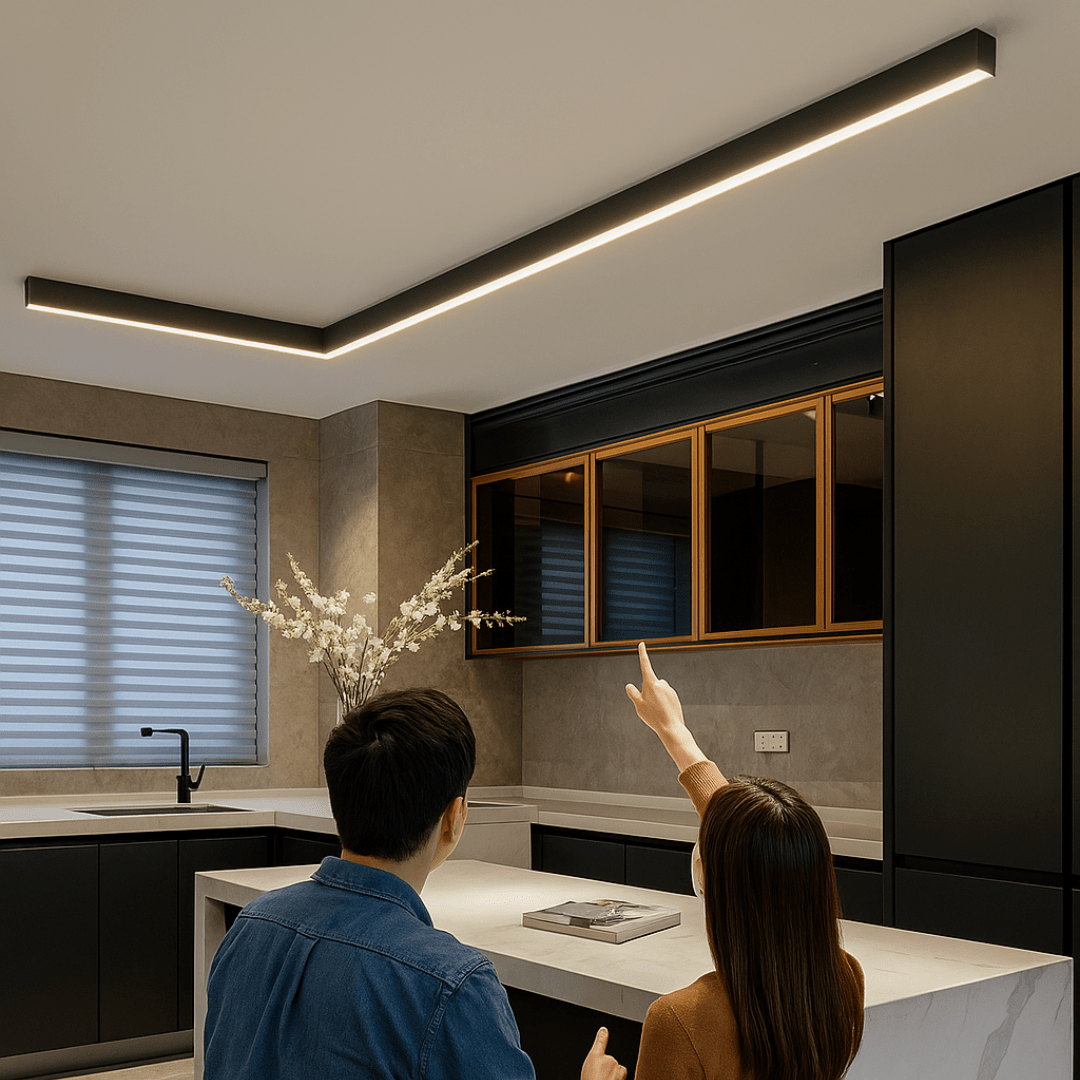 Stillicht LED – Minimalistisk taklampe | Skandinavisk design og sterkt lys