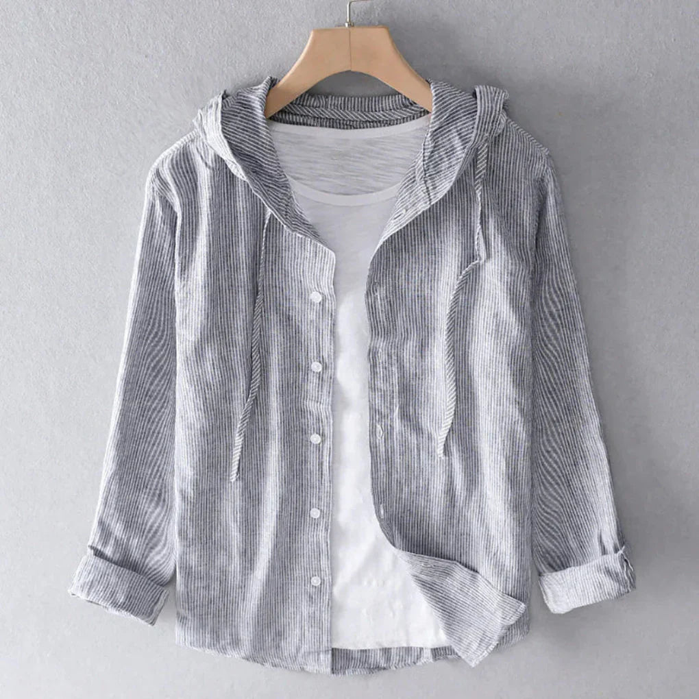 Kvinners Pustende Linbluse