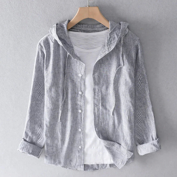 Kvinners Pustende Linbluse