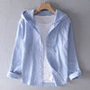 Kvinners Pustende Linbluse