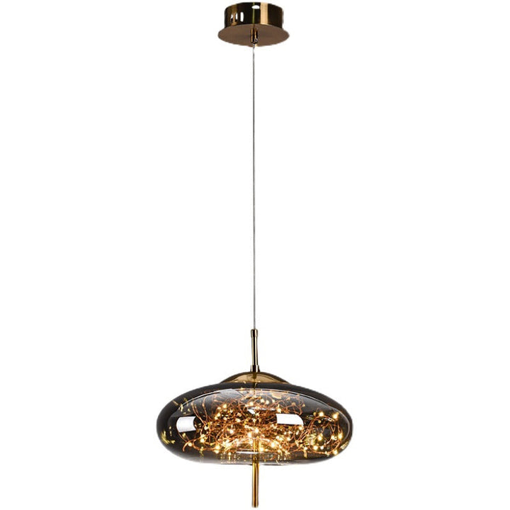 AstraGlow moderne hengelampe | Luksuriøs LED-hengelampe for nattbord