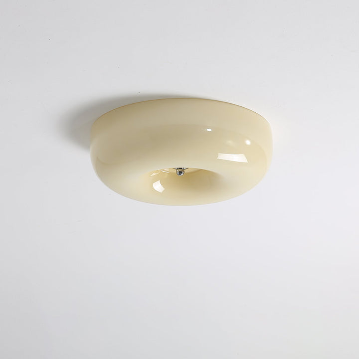 Afralia Moderne Plafond i Virvlet Glass
