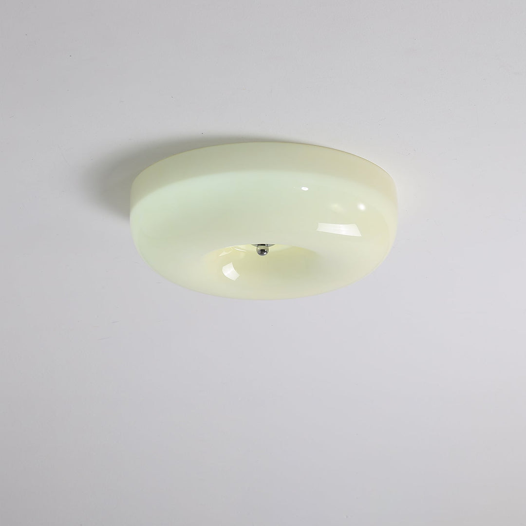 Afralia Moderne Plafond i Virvlet Glass