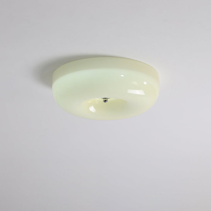 Afralia Moderne Plafond i Virvlet Glass