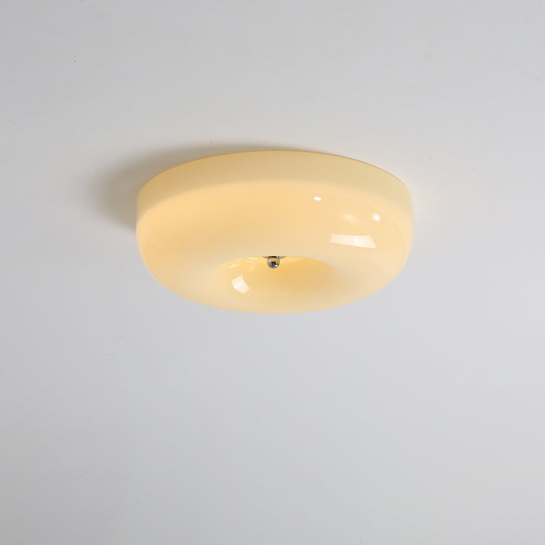 Afralia Moderne Plafond i Virvlet Glass