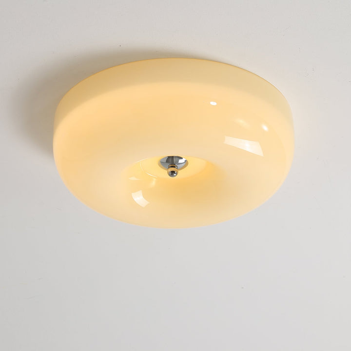 Afralia Moderne Plafond i Virvlet Glass