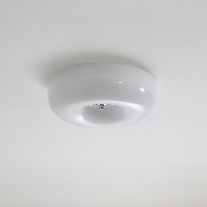 Afralia Moderne Plafond i Virvlet Glass