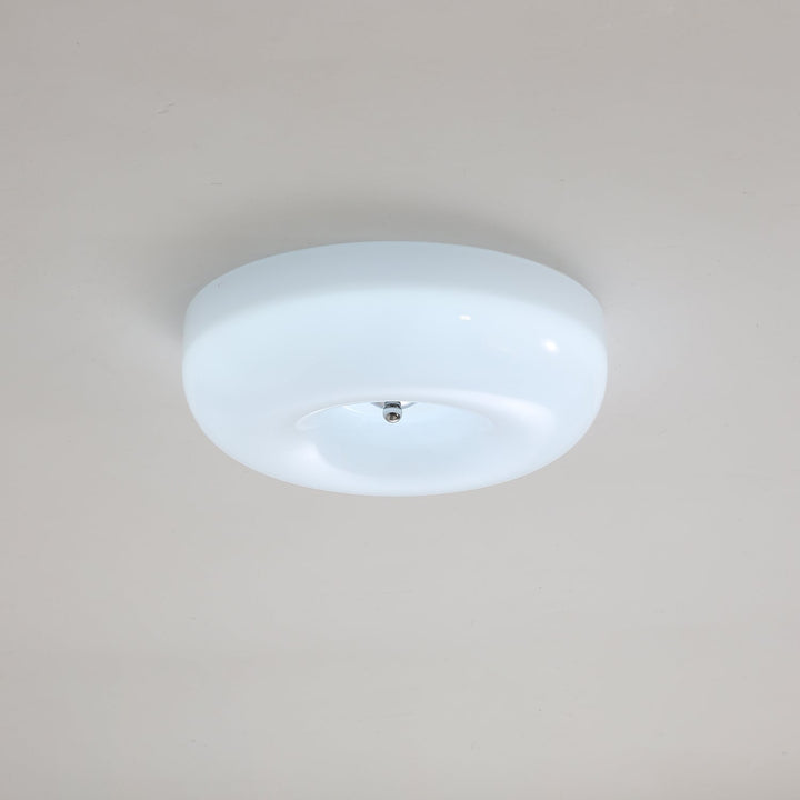 Afralia Moderne Plafond i Virvlet Glass