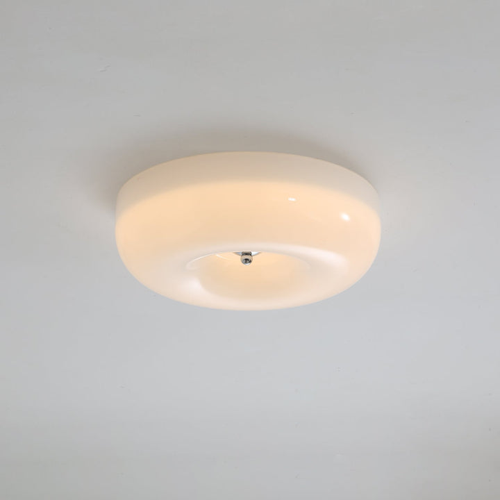 Afralia Moderne Plafond i Virvlet Glass
